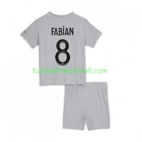 Fußballtrikots Paris Saint-Germain Fabian 8 Kinder 2022-2023 Kurzarm Auswärts-trikot kaufen